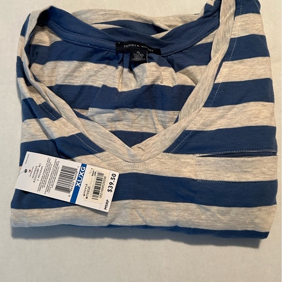 Tommy Hilfiger Women Blue/White NWT XL - Picture 5 of 5